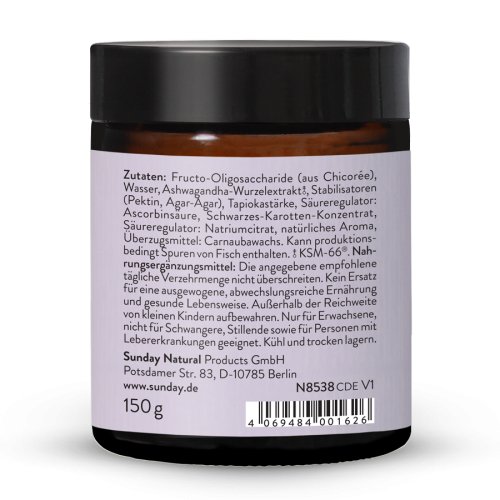 Sunday Natural Products  AshwagandhaKSM-66 ®Gummies