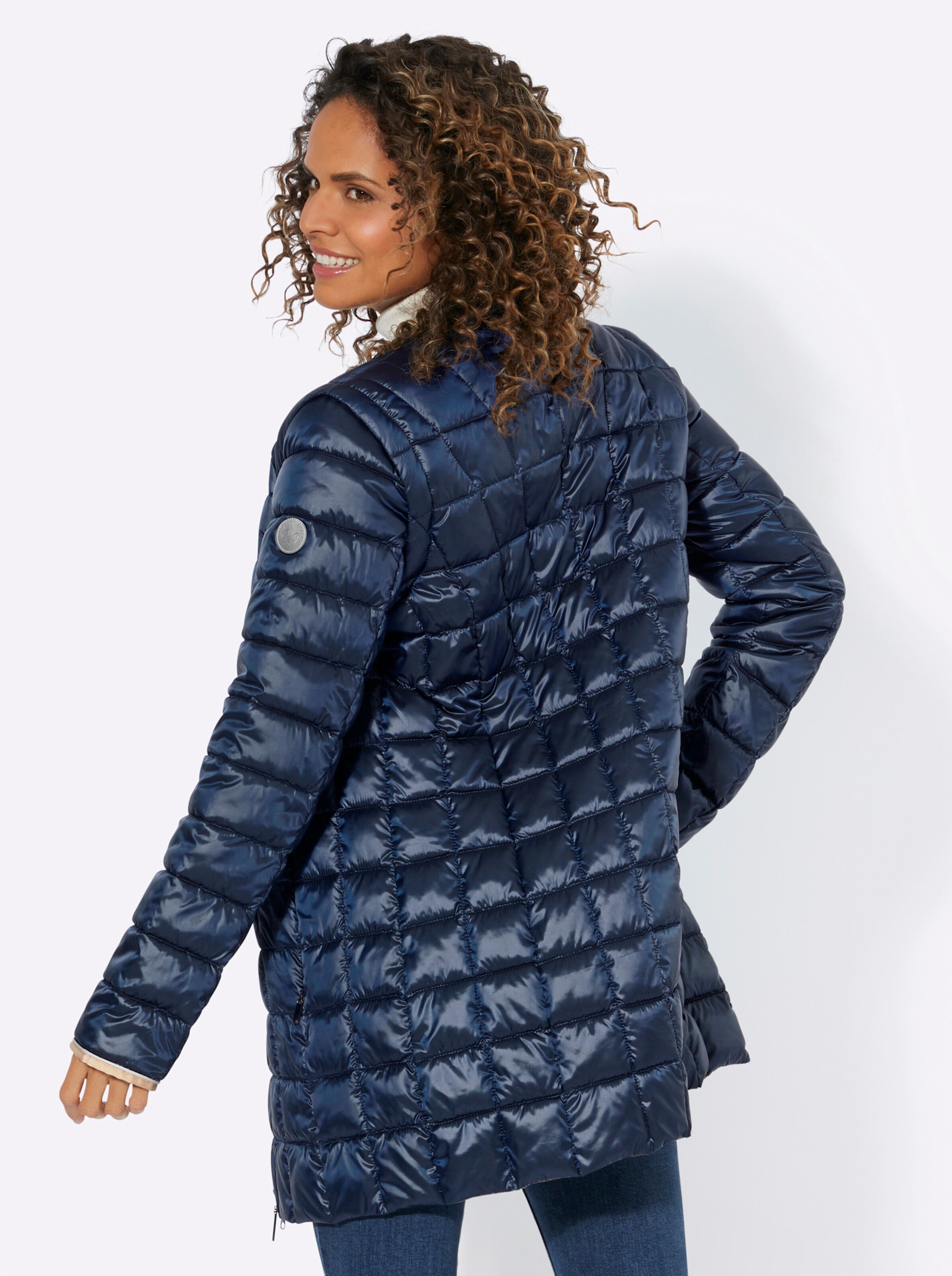 Green Goose Longjacke in marine