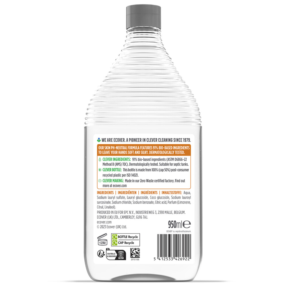 Ecover Handzeep Citrus Oranjebloesem Navulling950 ml