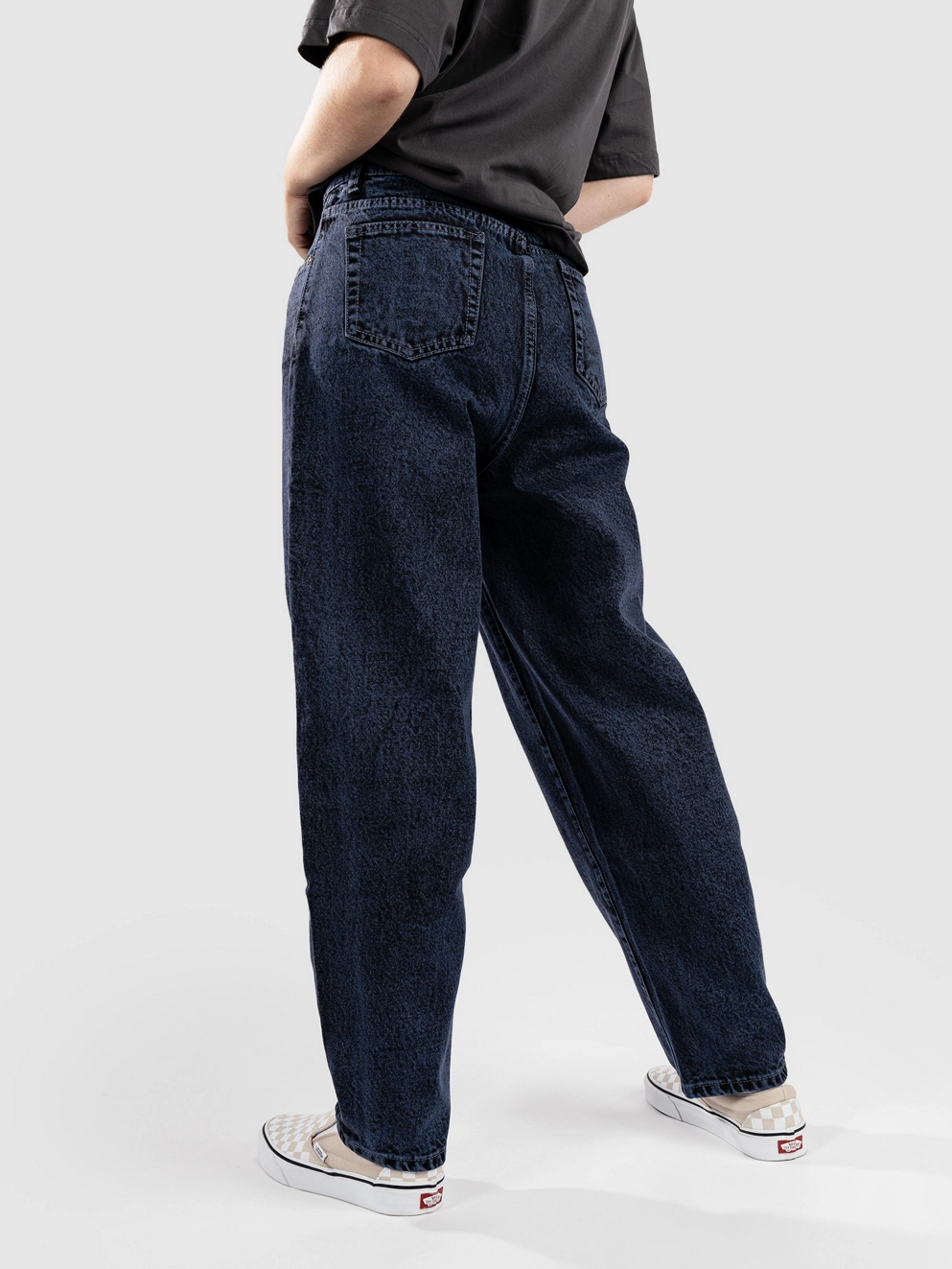 Blue Tomato Slouchy Fit Jeans overdye blue depths