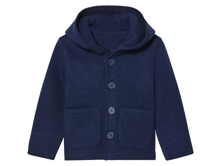 Wollen baby vestje