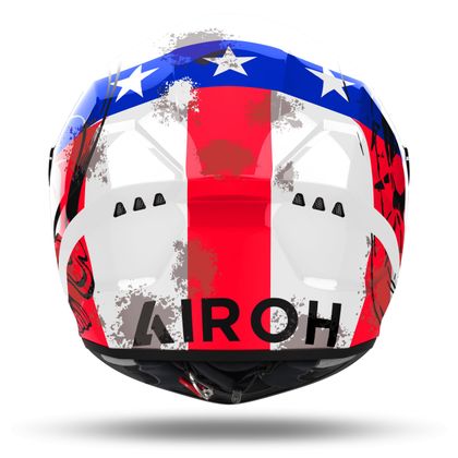 Casque Airoh CONNOR - NATION - Bleu / Blanc