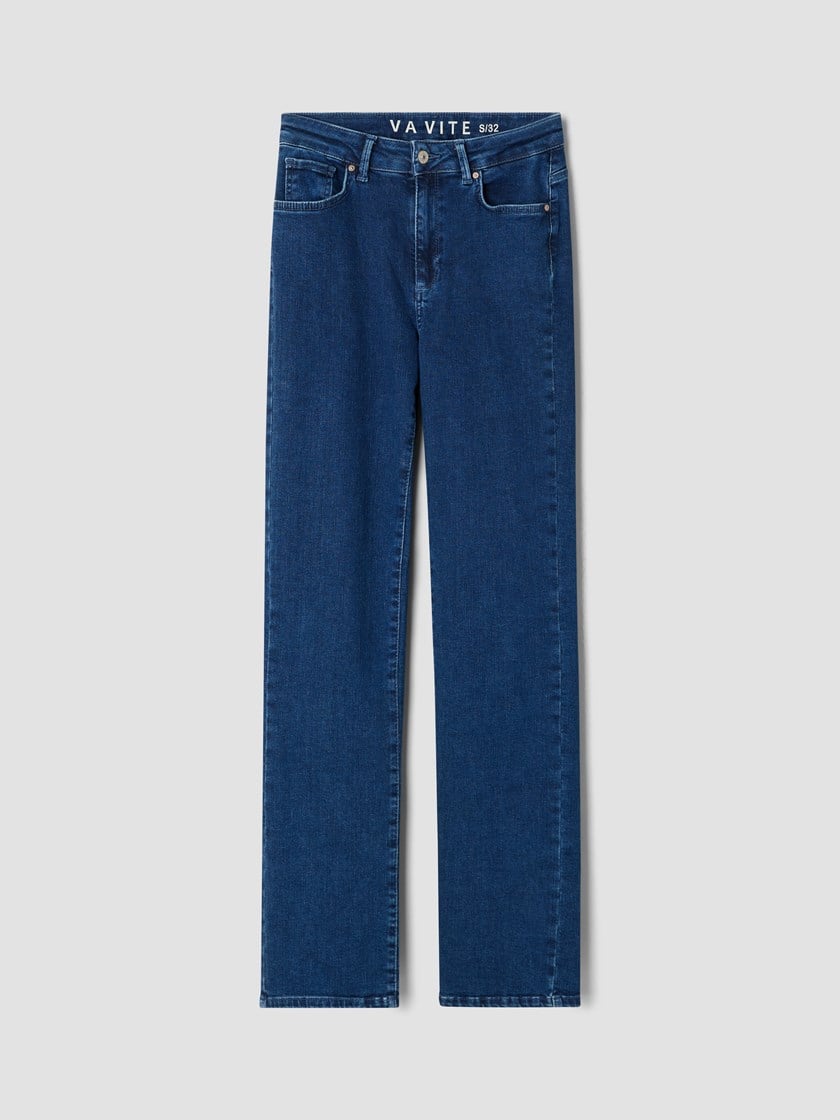 Sophia Straight Jeans Stonewashed