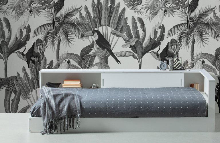 WOOOD Connect bed 90x200 wit