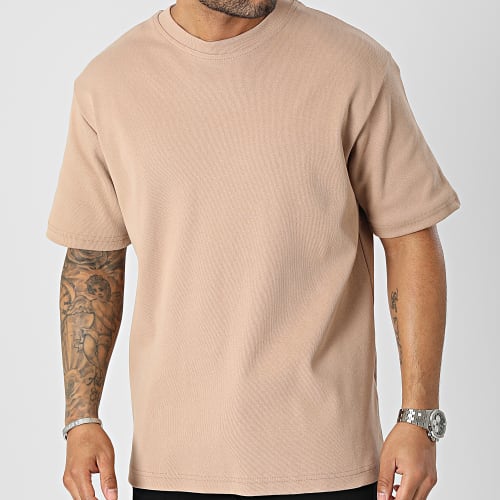 Tee Shirt Oversize Large Beige