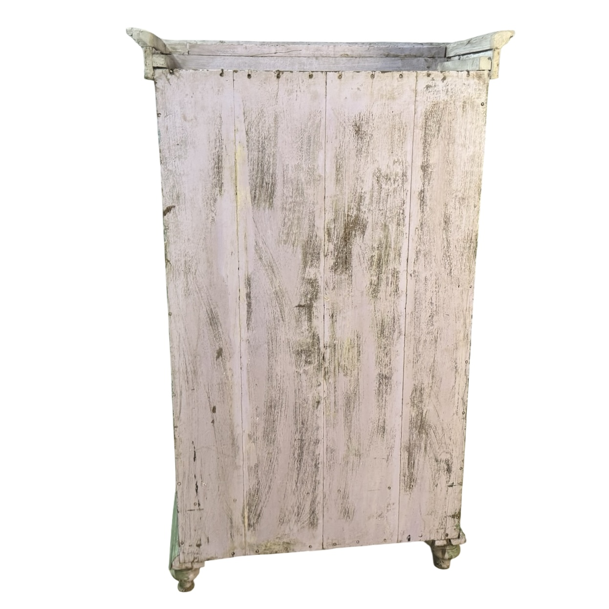 Wandkast 2 deur 2 la blauw uniek