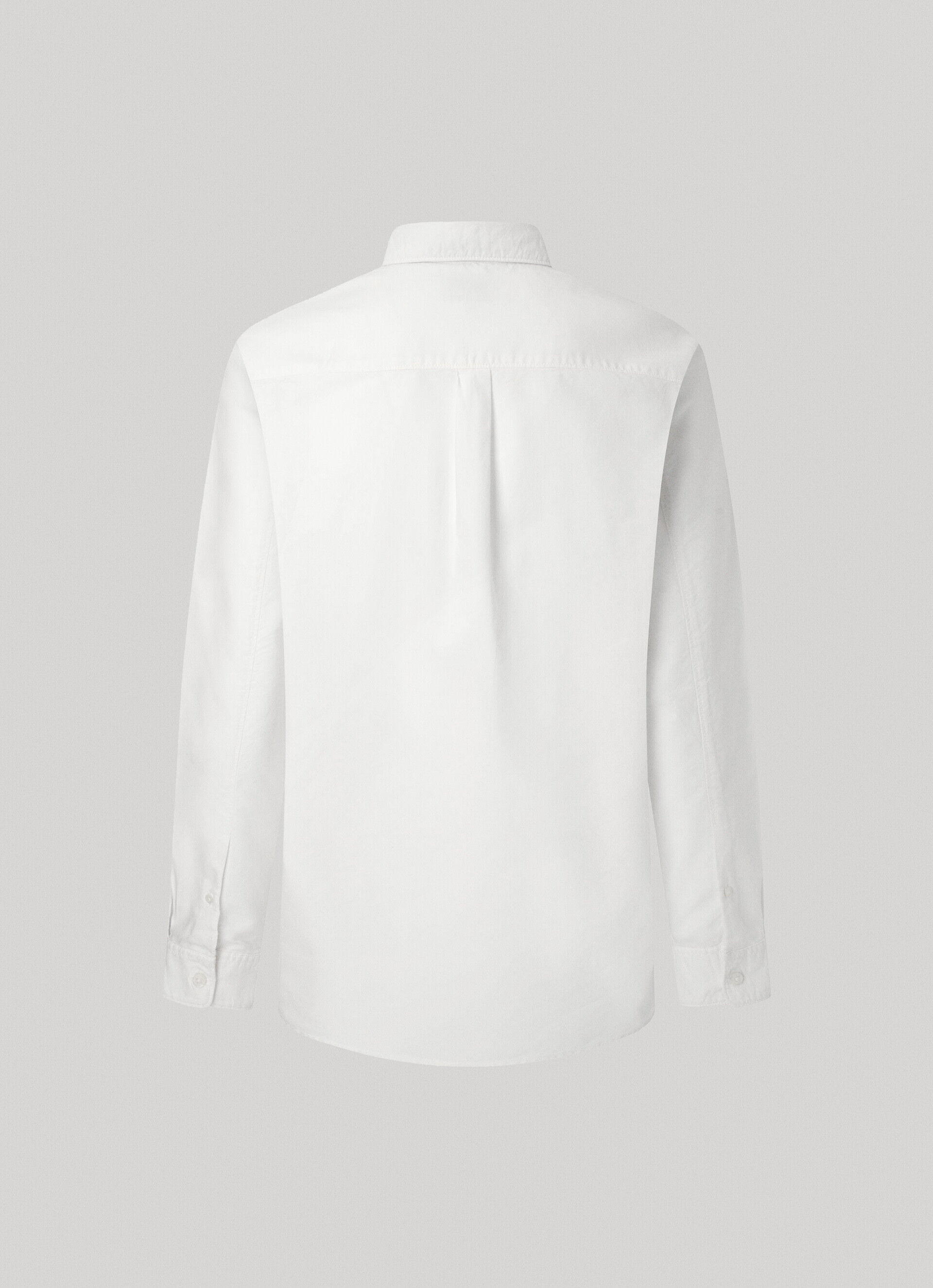 Camisa Oxford de corte regular - branca