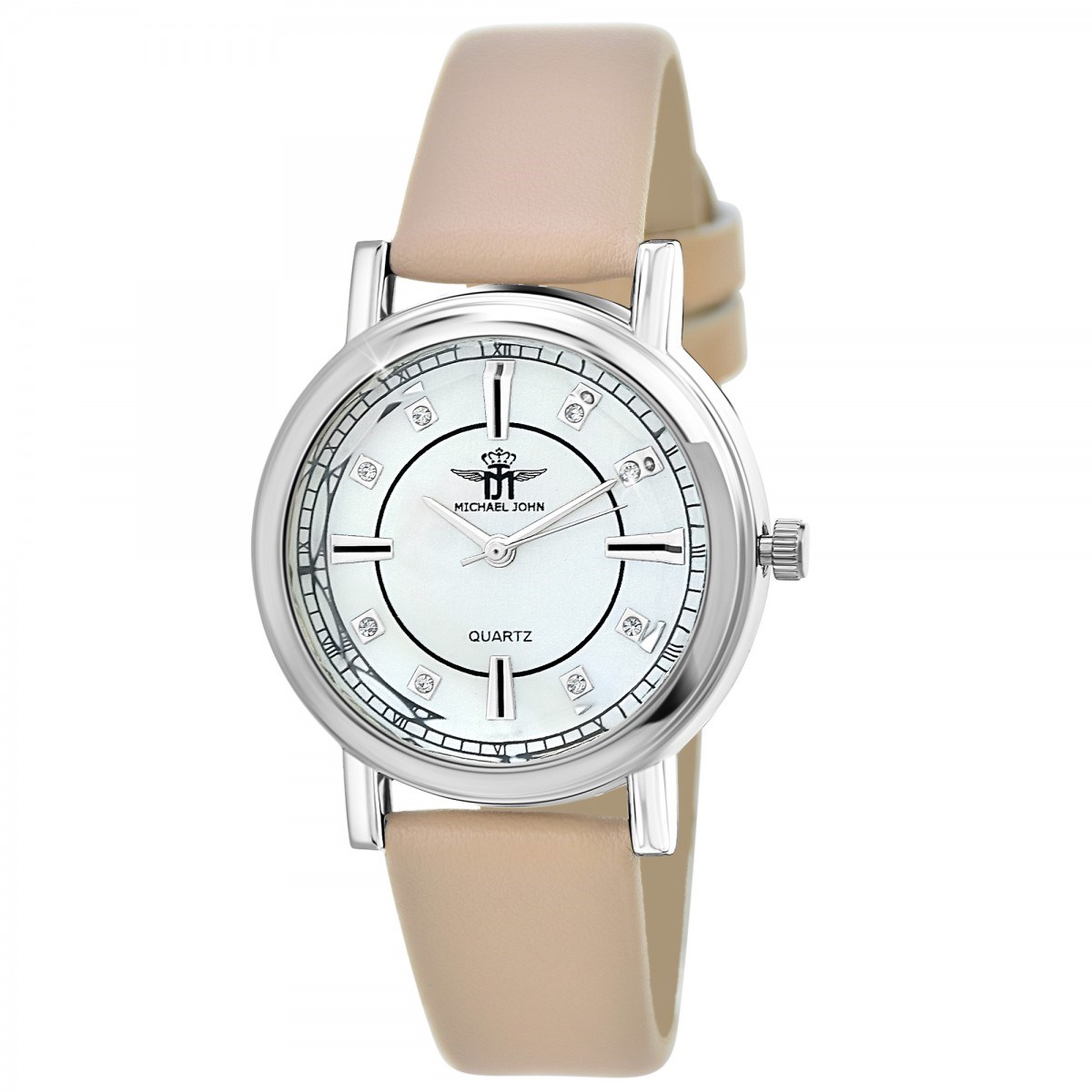Montre Emilia élégante ornée de Cristaux scintillants SC Crystal