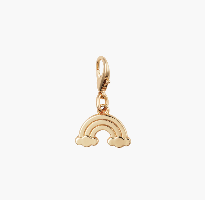 Universal Phone Charm Schmuck Handy Anhänger Befestigungspatch (IDCM-RB-33) - Rainbow Gold