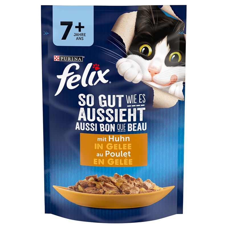 Felix Tendres effilés Senior 26 x 85 g pour chat