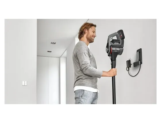Bosch Unlimited Gen2 Serie | 8 BSS825MULT - Støvsuger - pind/håndholdt (2-i-1) - uden pose - ledningsfri - grå - 1 batteri, inkluderet oplader