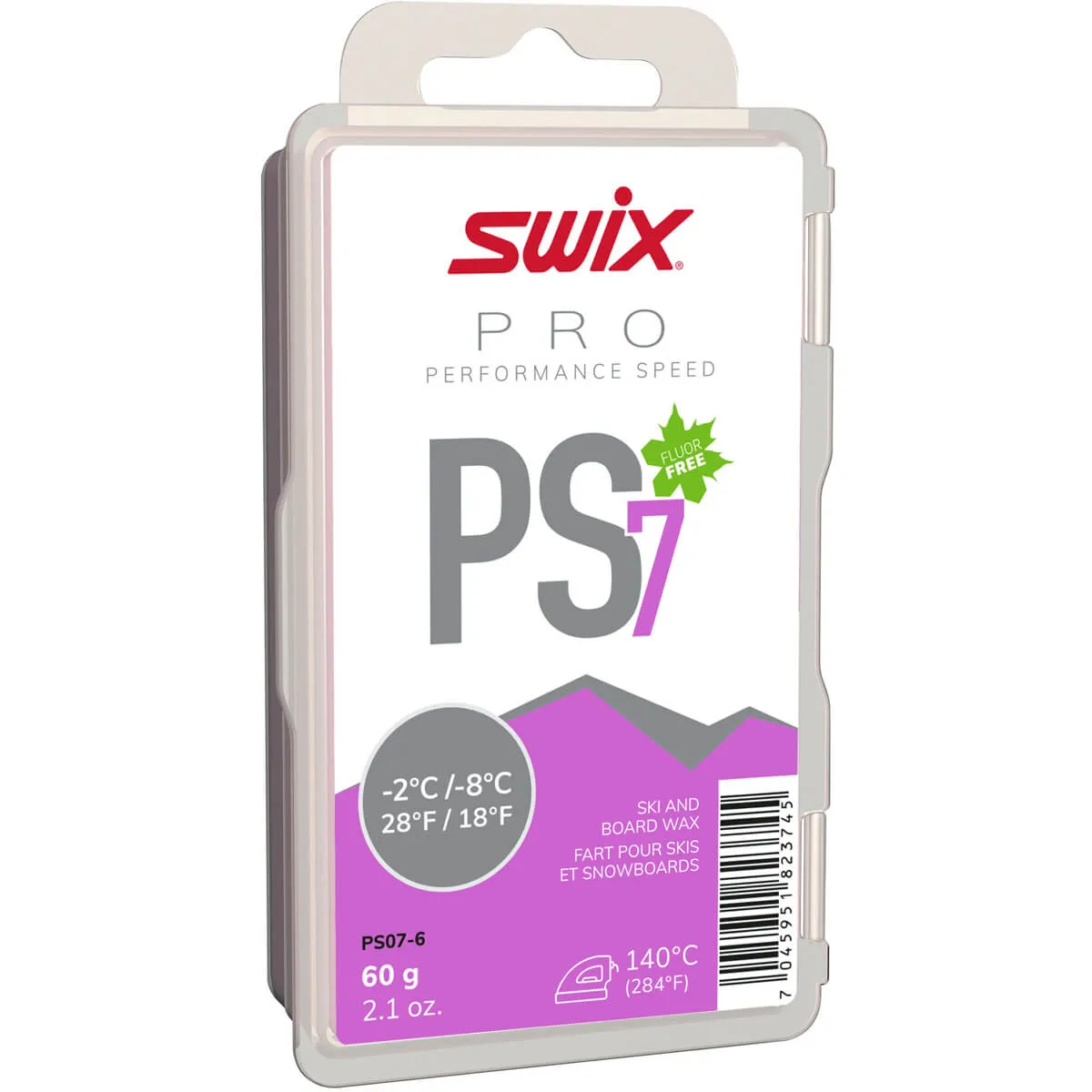 Swix PS7 Violet, -2°C/-8°C, 60g Nocolour