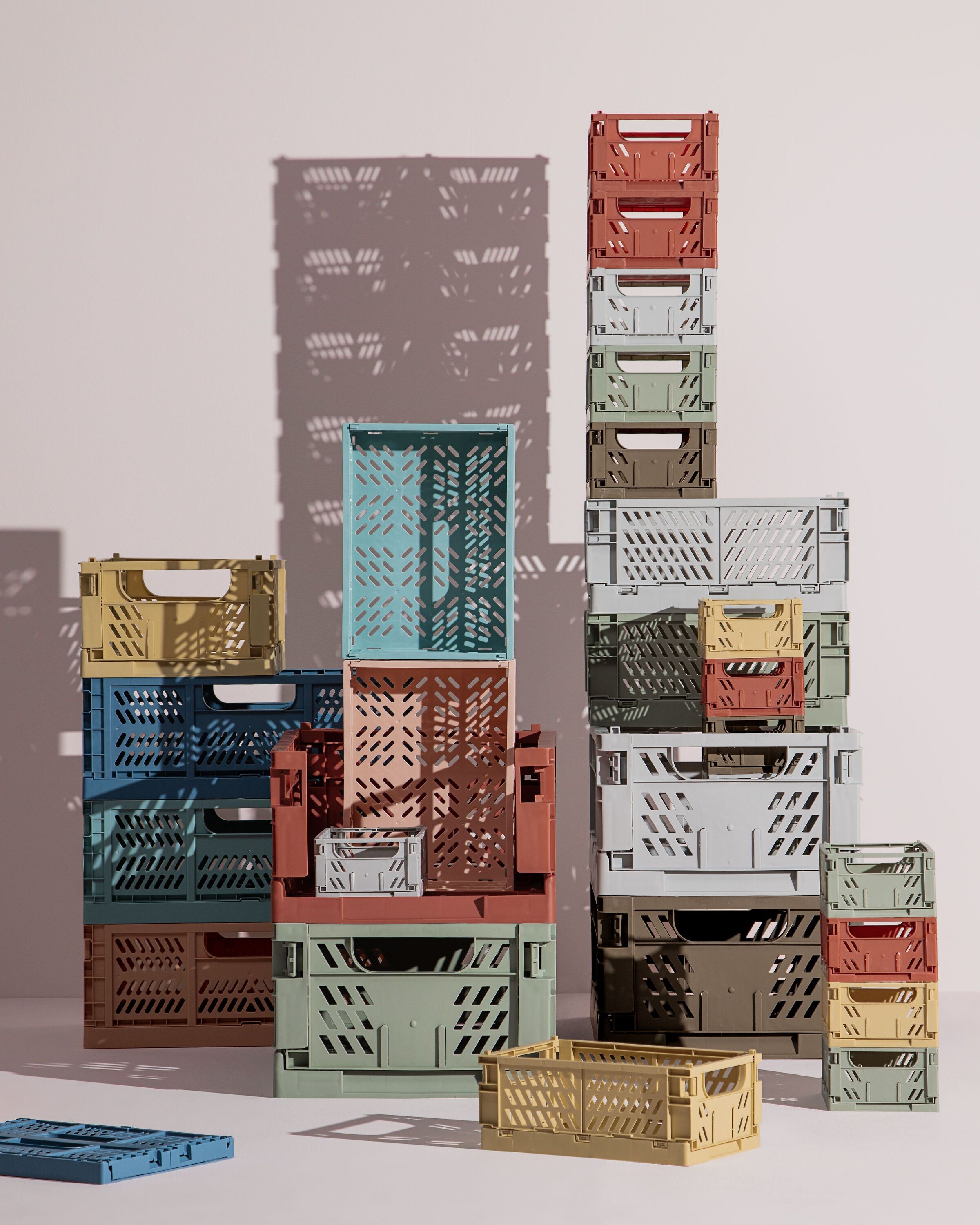 FELIX Klappbox rotbraun 2er Pack 17x12.5 - Rost / B: 17.0 cm x T: 12.5 cm x H: 7.0 cm
