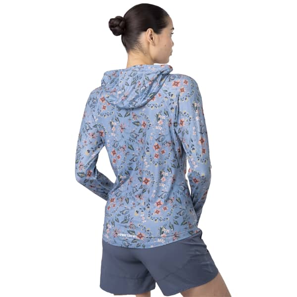T-shirt running KARI TRAA SANNE SUNSHIRT PASTEL LIGHT BLUE