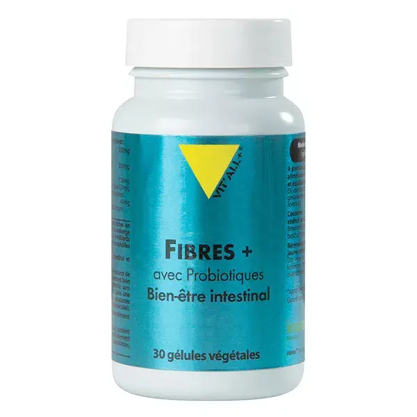 Vit'all+ Fibras+ 30 cápsulas vegetais