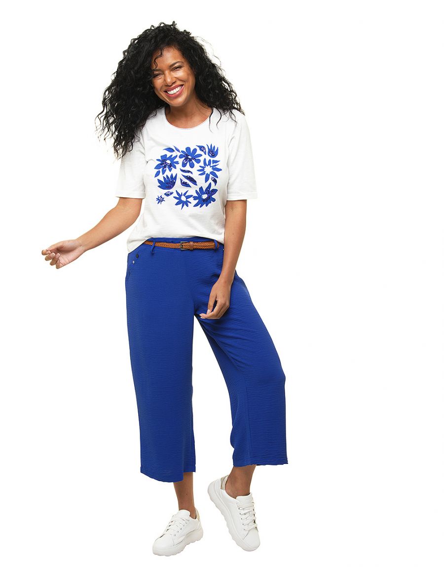 T-shirt blanc 100% coton