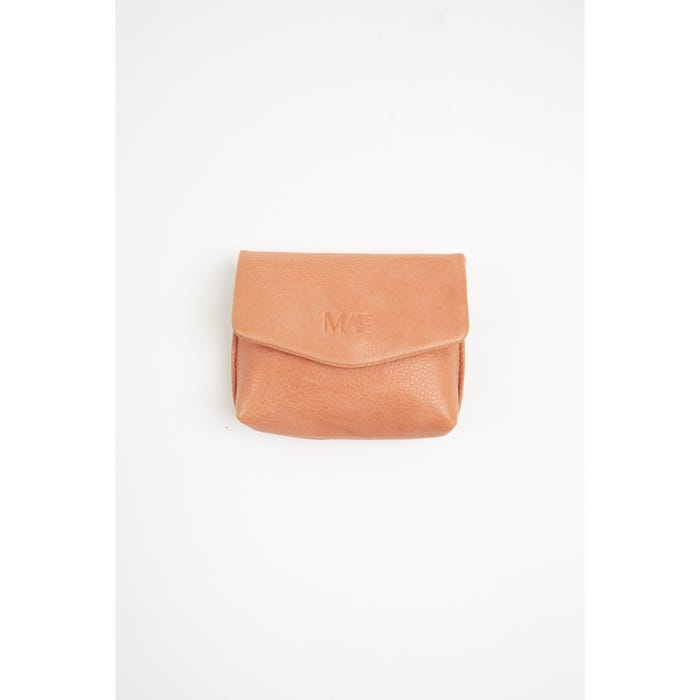 MAE-Lederen portemonnee flap punt - MAE