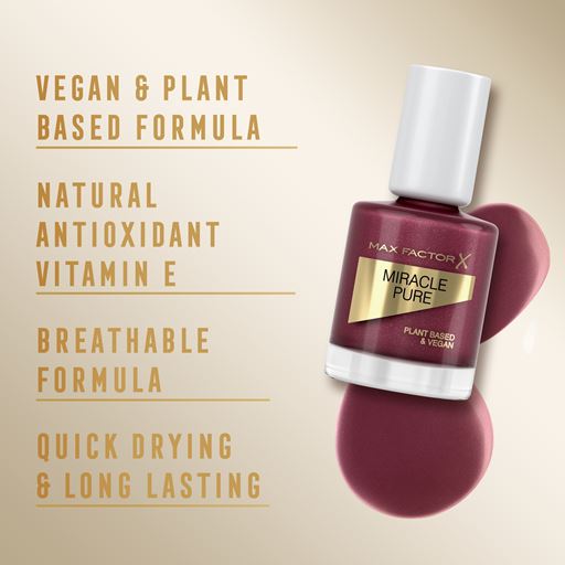 Max Factor Miracle Pure Neglelak, 373 Regal Garnet