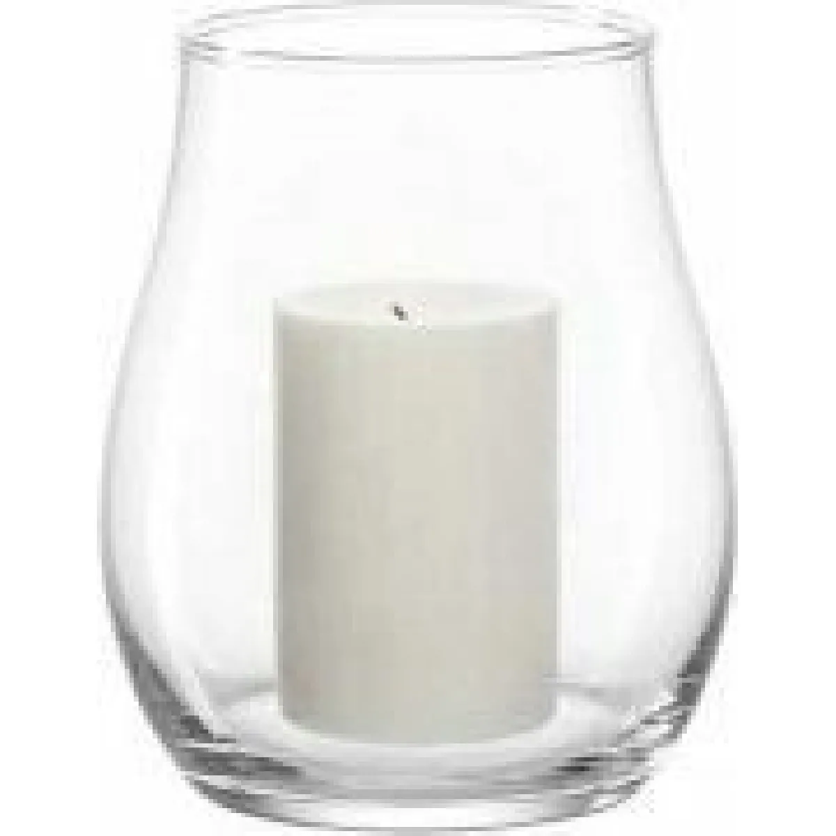 Leonardo Bougeoir Verre Transparent