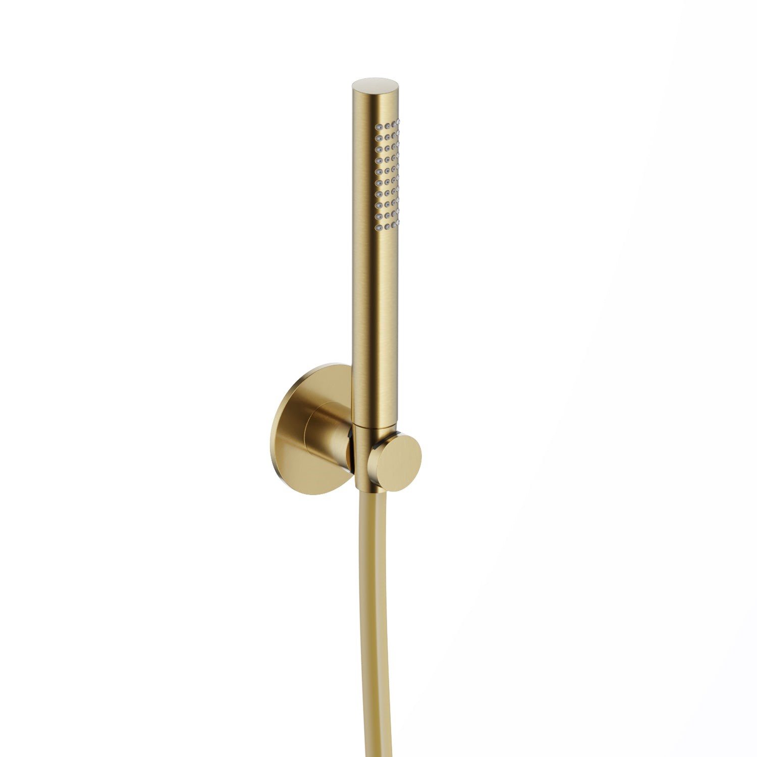 Hotbath ACE handdouche met houder en doucheslang messing geborsteld PVD