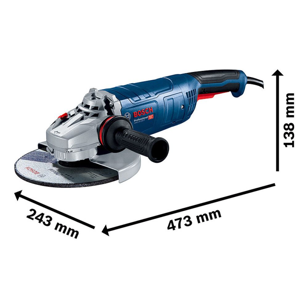 VINKELSLIPER BOSCH PROFESSIONAL GWS 24-230P