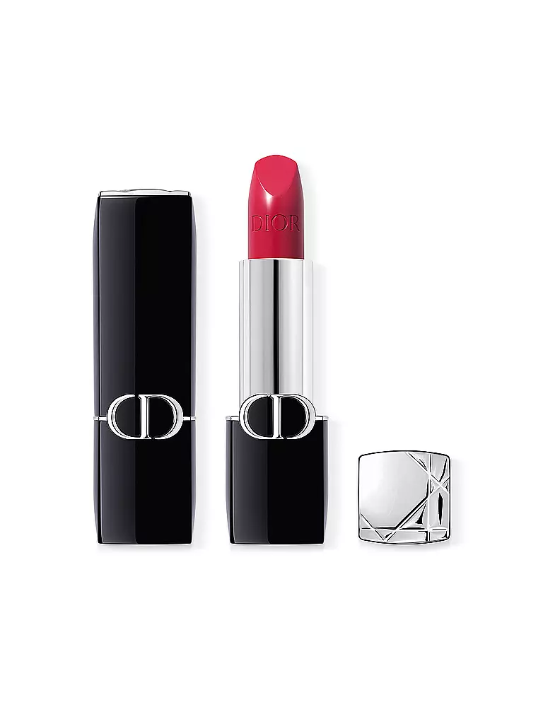DIOR Lippenstift - Rouge Dior Satin Lipstick (766 Rose Harpers) rot