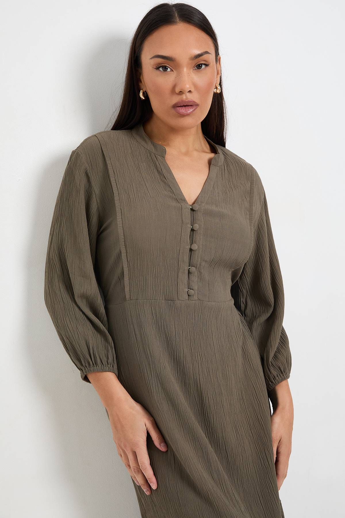 Wallis Robe Midi D'été En Gaze De Coton