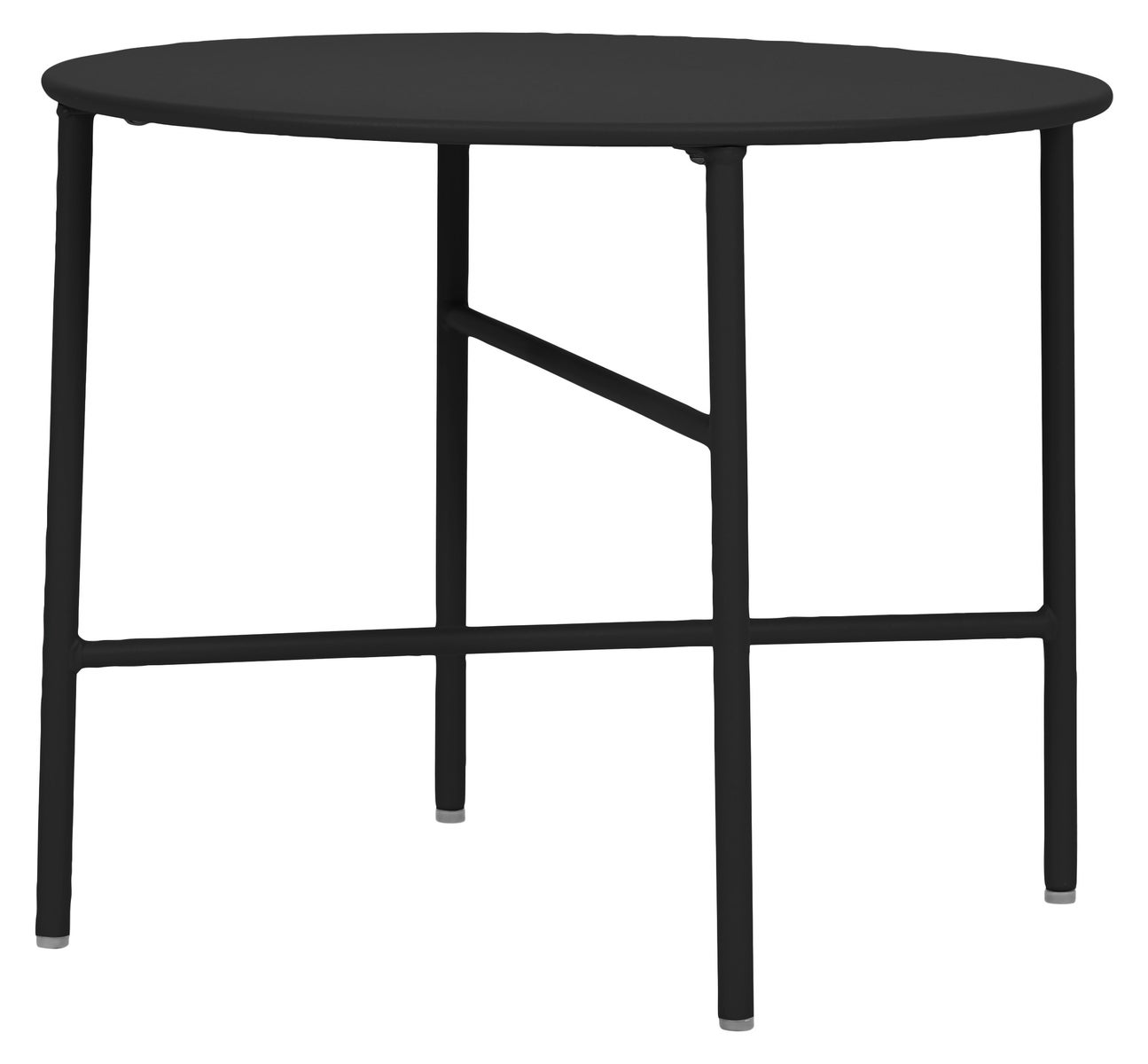 Penny tuintafel, Ø 50 cm, H 40 cm, zwart. 50 x 50 x 40 cm