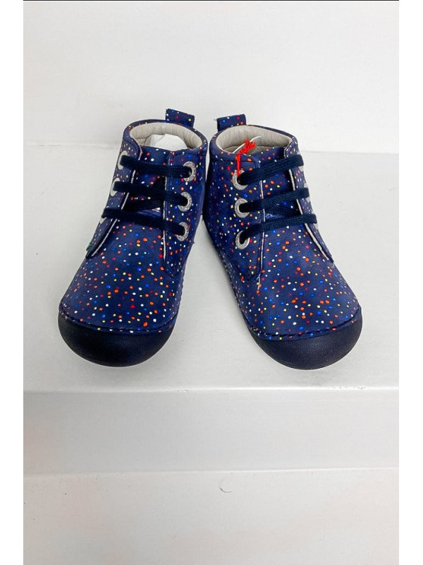 Bottines Soniza Marine Pois Multicolore - Kickers