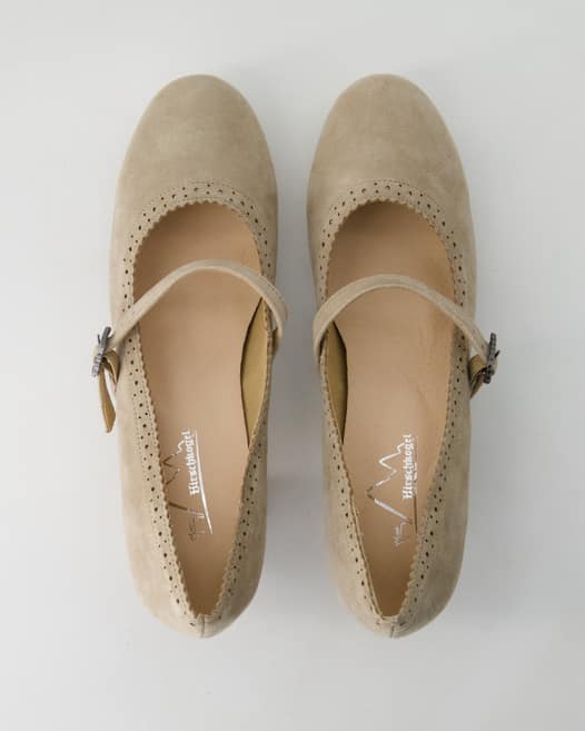 Hirschkogel 3003400 Trachtenschuhe in Beige