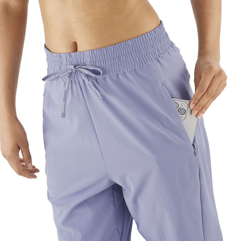 Salomon SHAKEout CORE Jogginghhose Damen blue granite