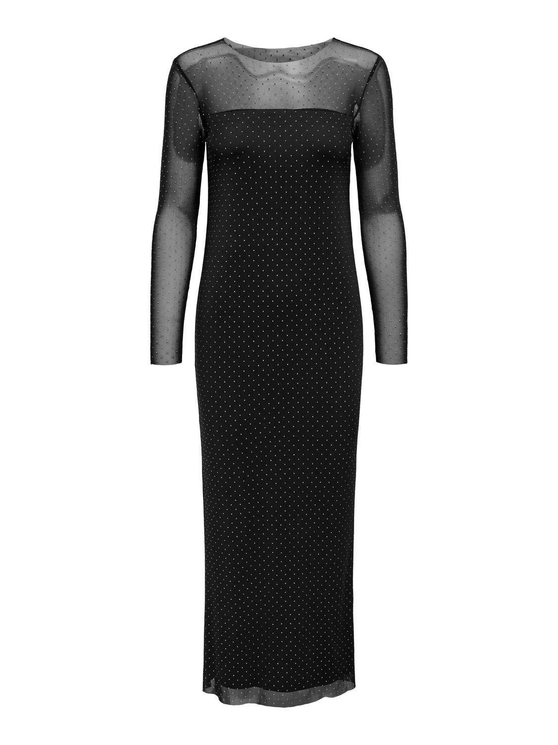 JDYELSA Langes Kleid Black