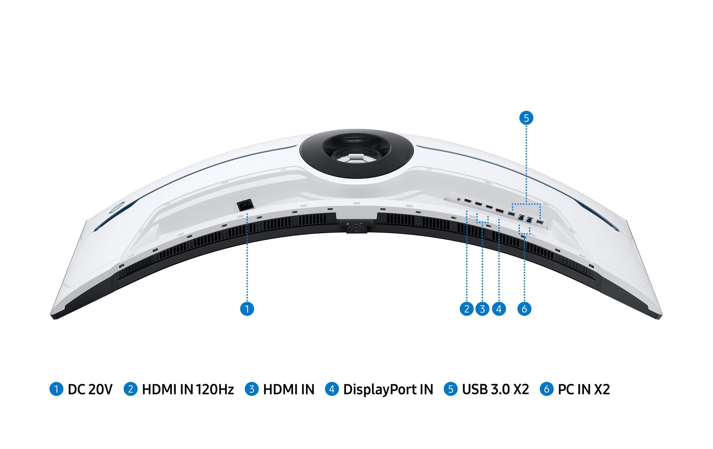 Samsung Gaming-Monitor »Odyssey Neo G9 S57CG952NU« 144,21 cm/57 ″  7680 x 2160 px
