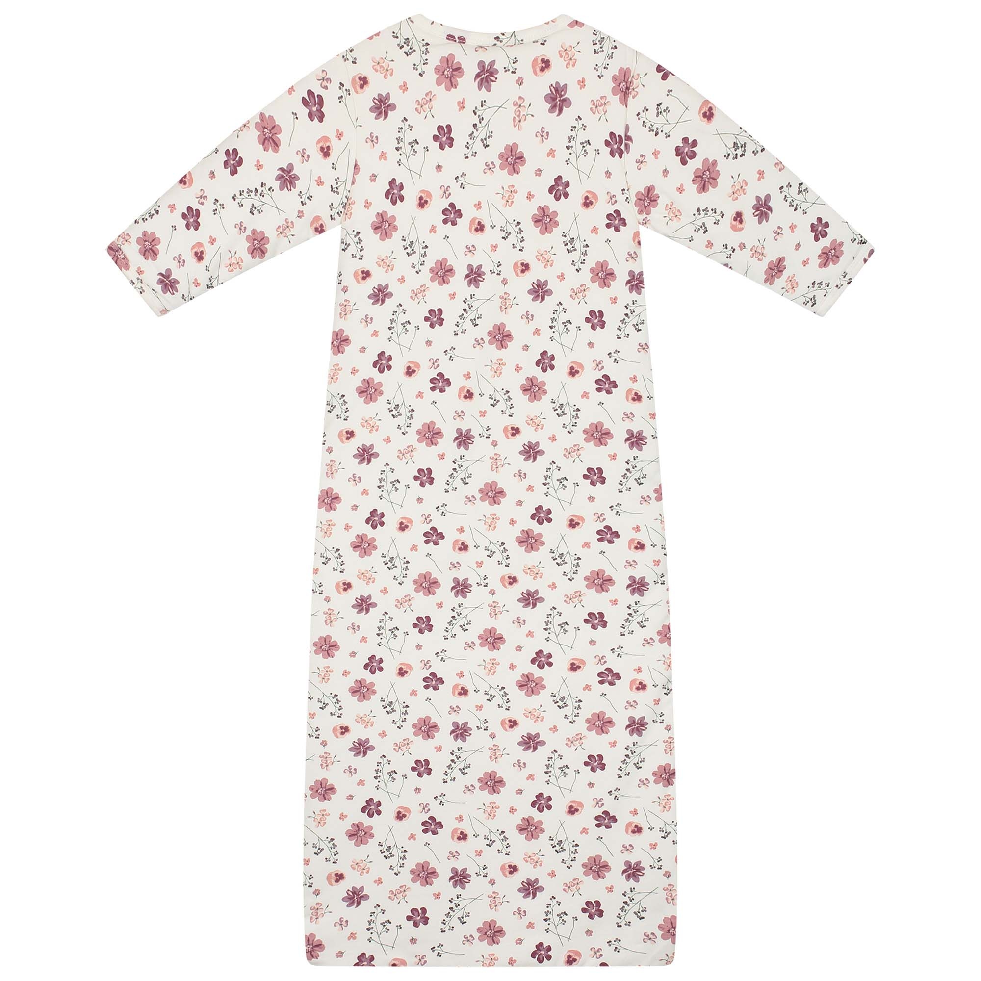 Prénatal slaapzak bloemen beige