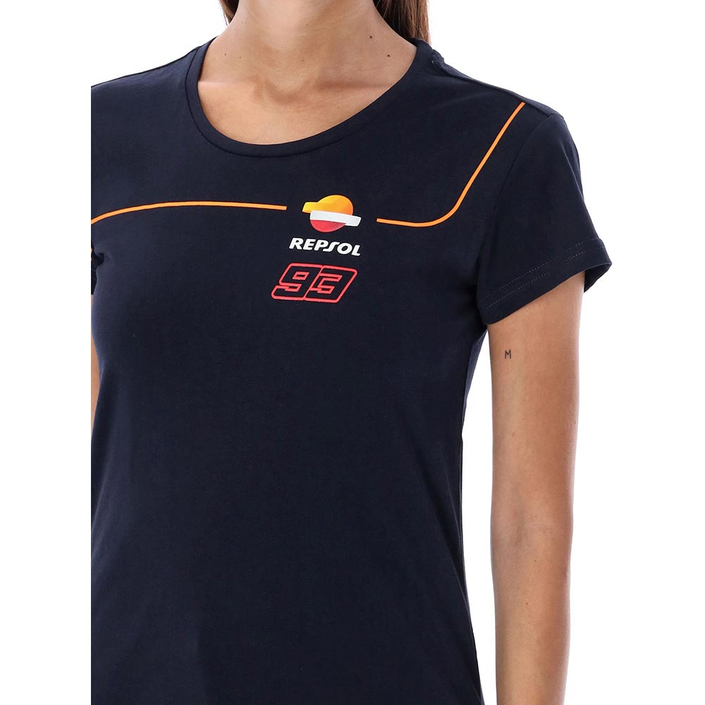 marc marquez - T-shirt femme Dual 93 Repsol Bleu