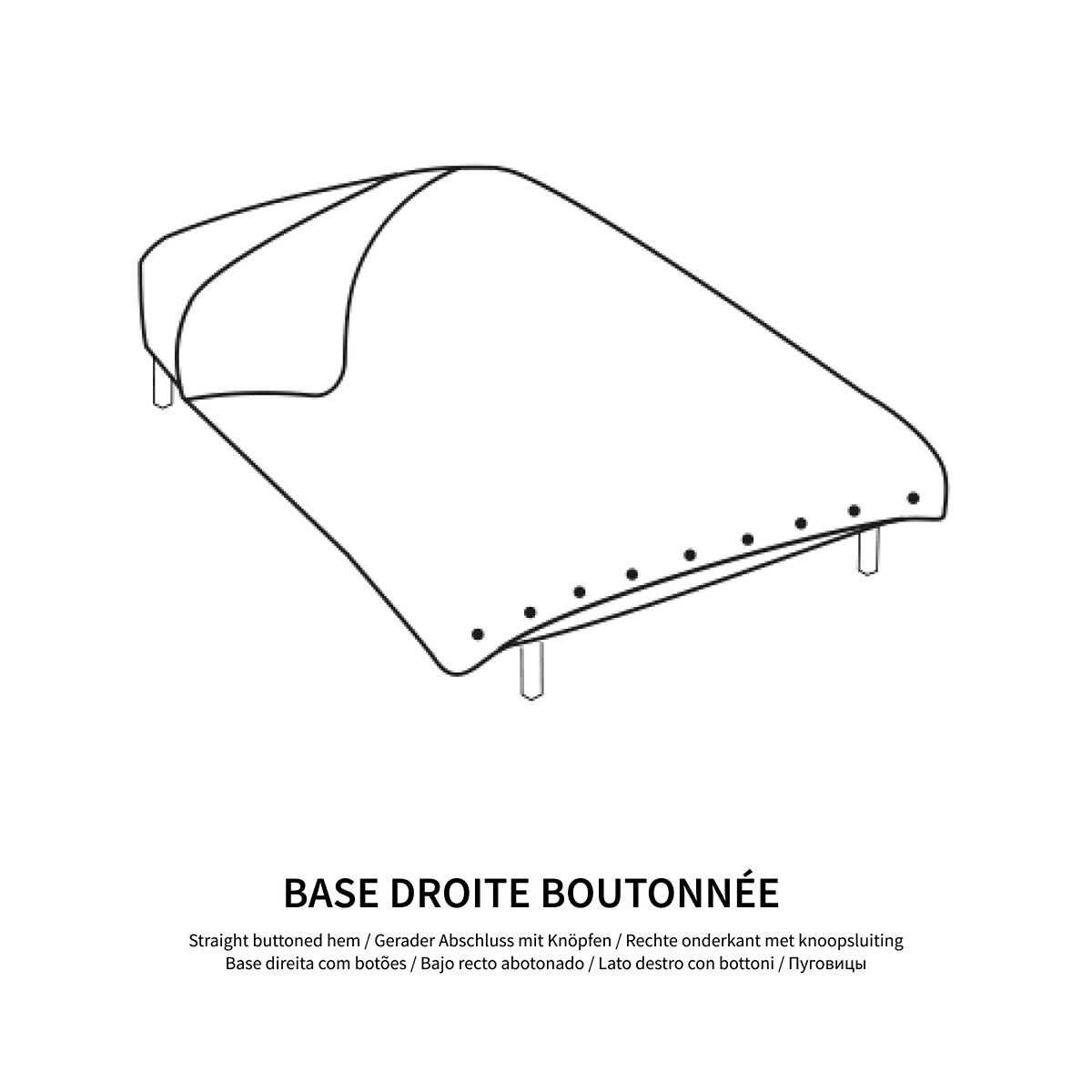 LA REDOUTE INTERIEURS<br>Capa de edredão de algodão, Charline