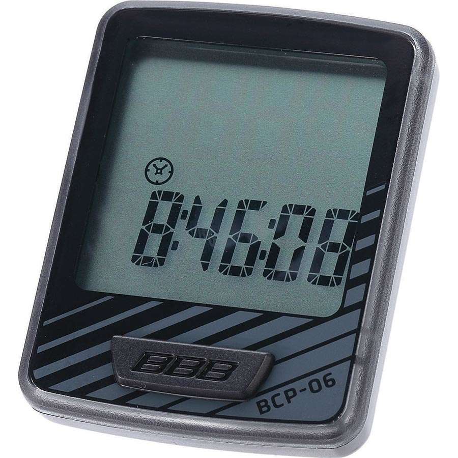 BBB Cycling DashBoard 10-functies BCP-06 Fietscomputer met Draad Zwart/Grijs