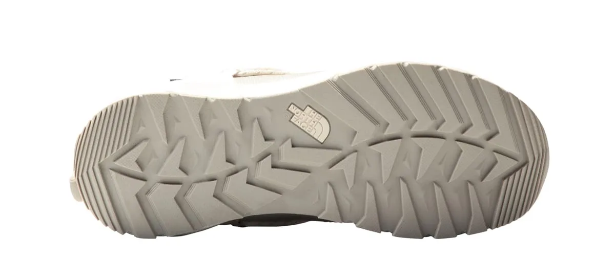 The North Face Women's Thermoball Lace Up Waterproof Gardenia White/Silver Grey