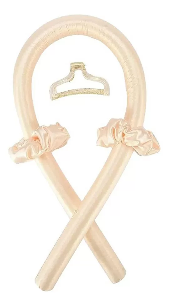 UNIQ Heatless Hair Curlers Lys Beige - 1 stk.