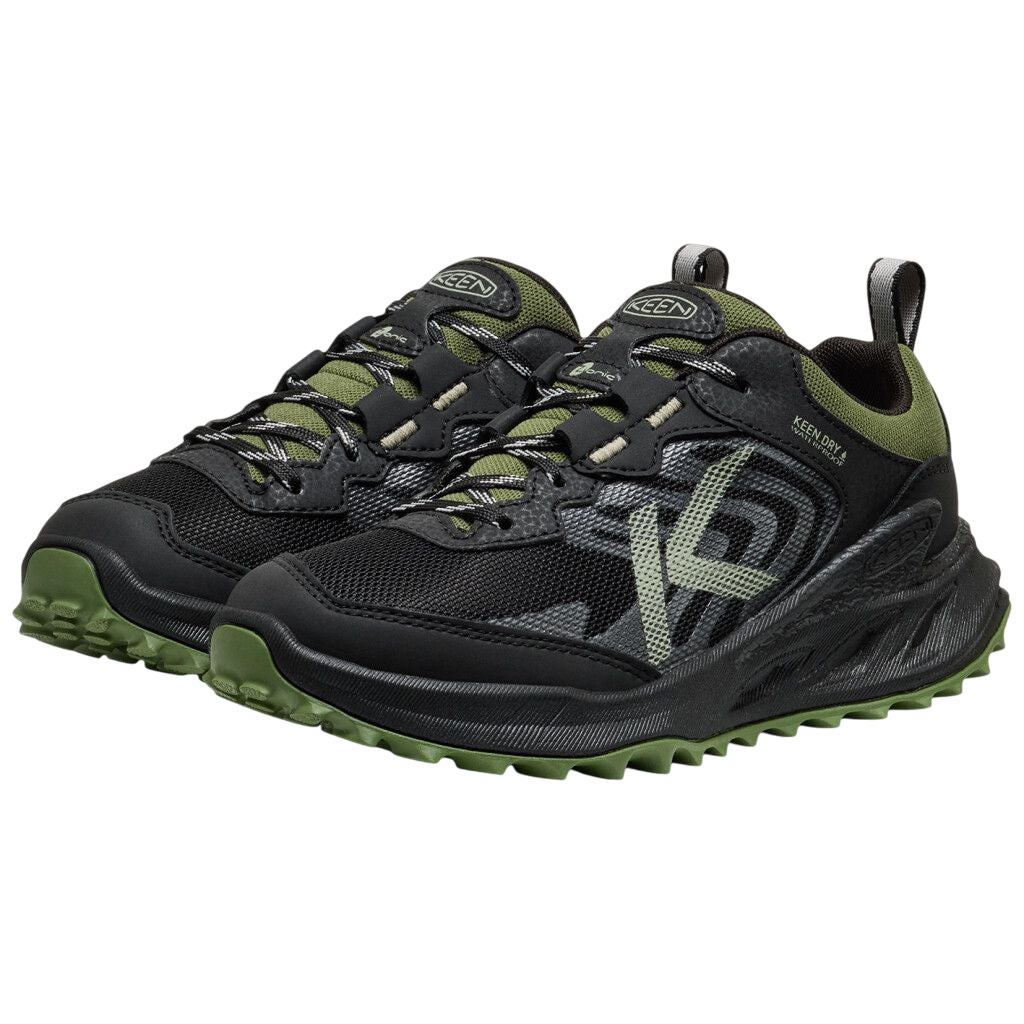 Trekkingschuhe Y Zionic WP black/bronze green