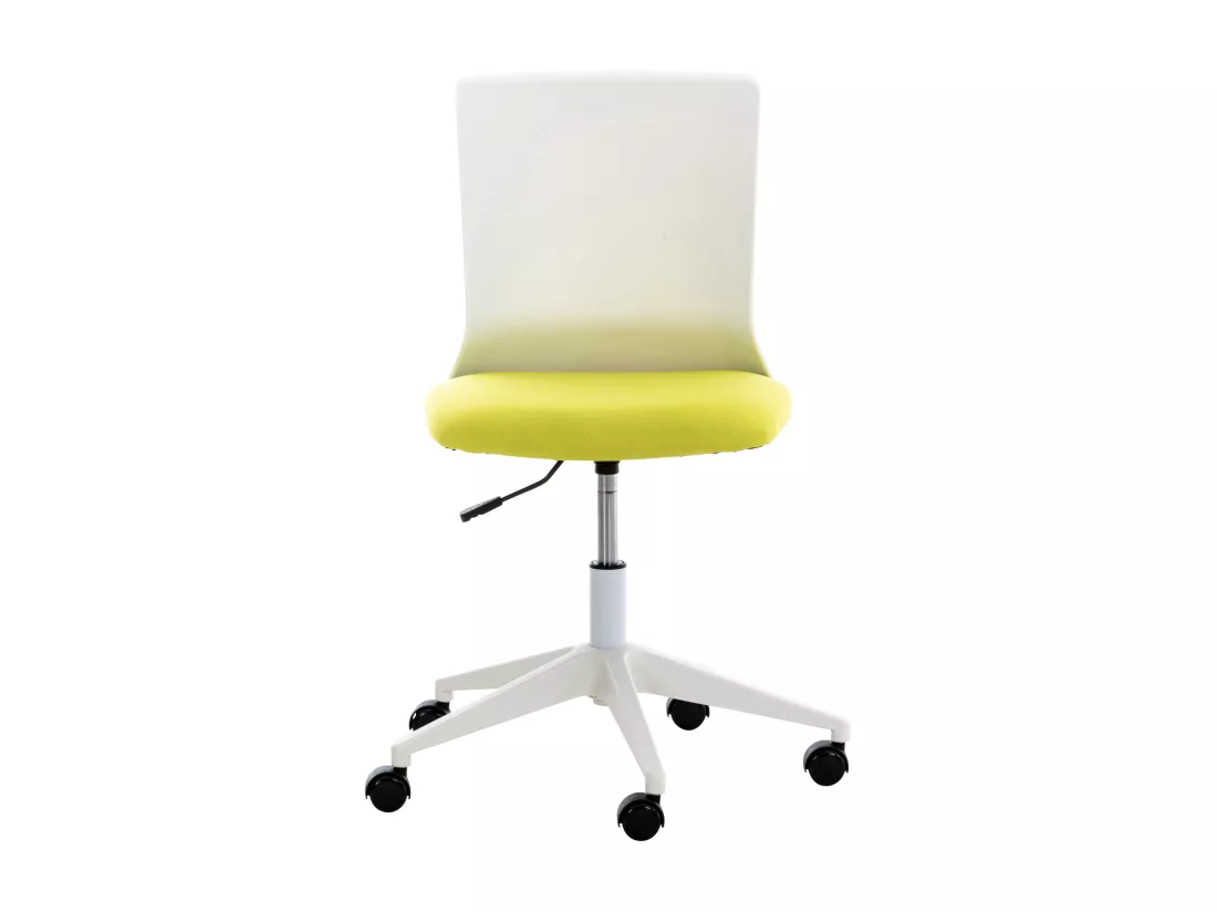 Chaise de bureau - Tissu & Plastique - Vert - Apolda