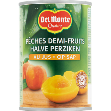 Del Monte Halve Perziken op Sap 415 g