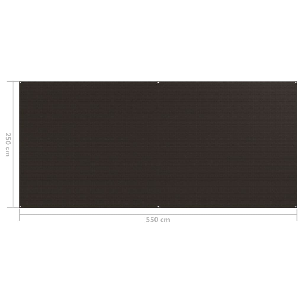 Alfombra De Tienda Vidaxl Camping 250 X 550 Cm