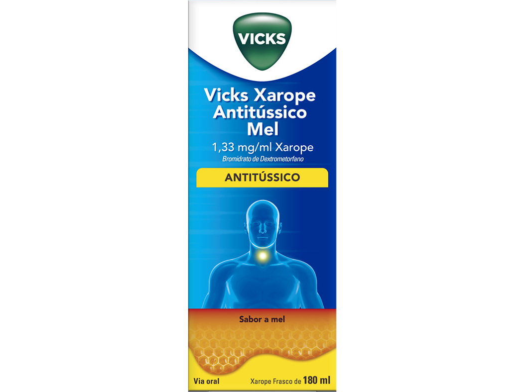 XAROPE VICKS TOSSE SECA E IRRITATIVA 180ML