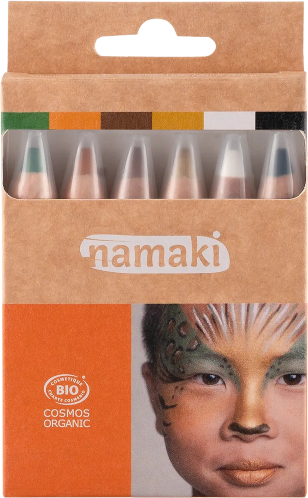 namaki  Wild Life Face Paint Pencils Set