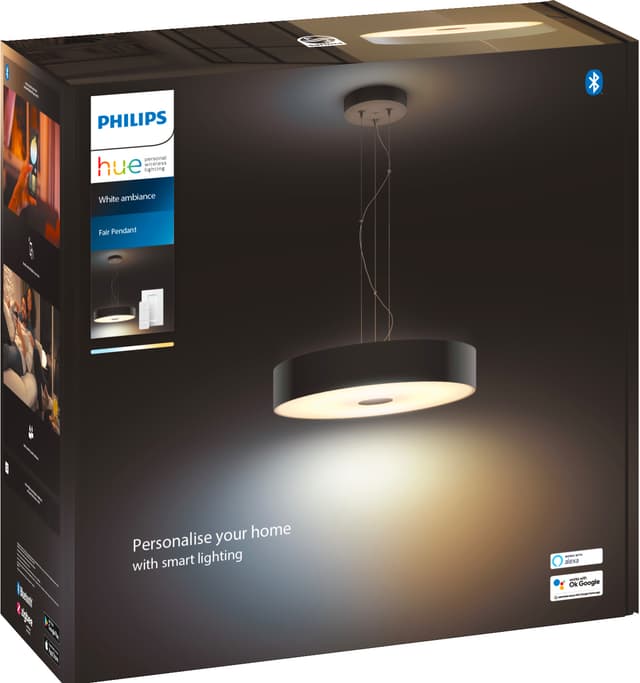 Philips Hue Fair vedhængslampe (sort)