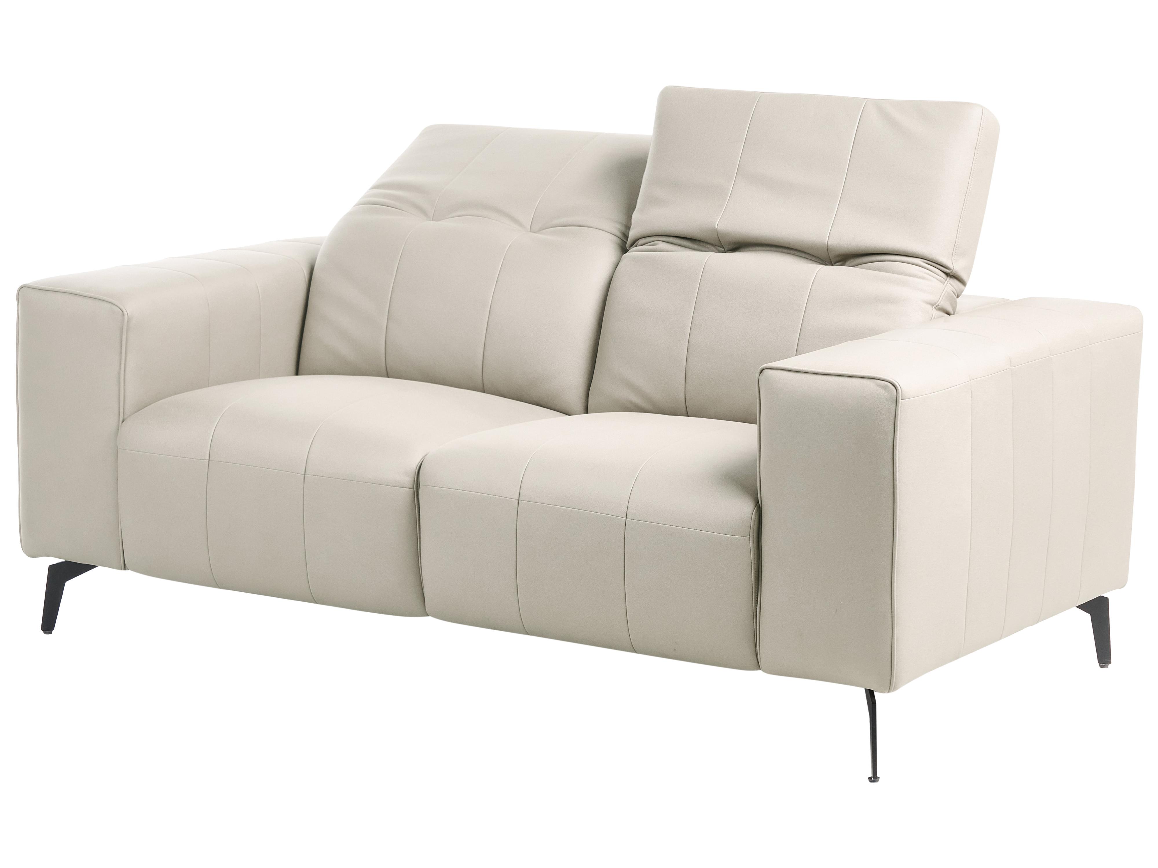 Bankenset 6-zits OMMEL Kunstleer Lichtbeige