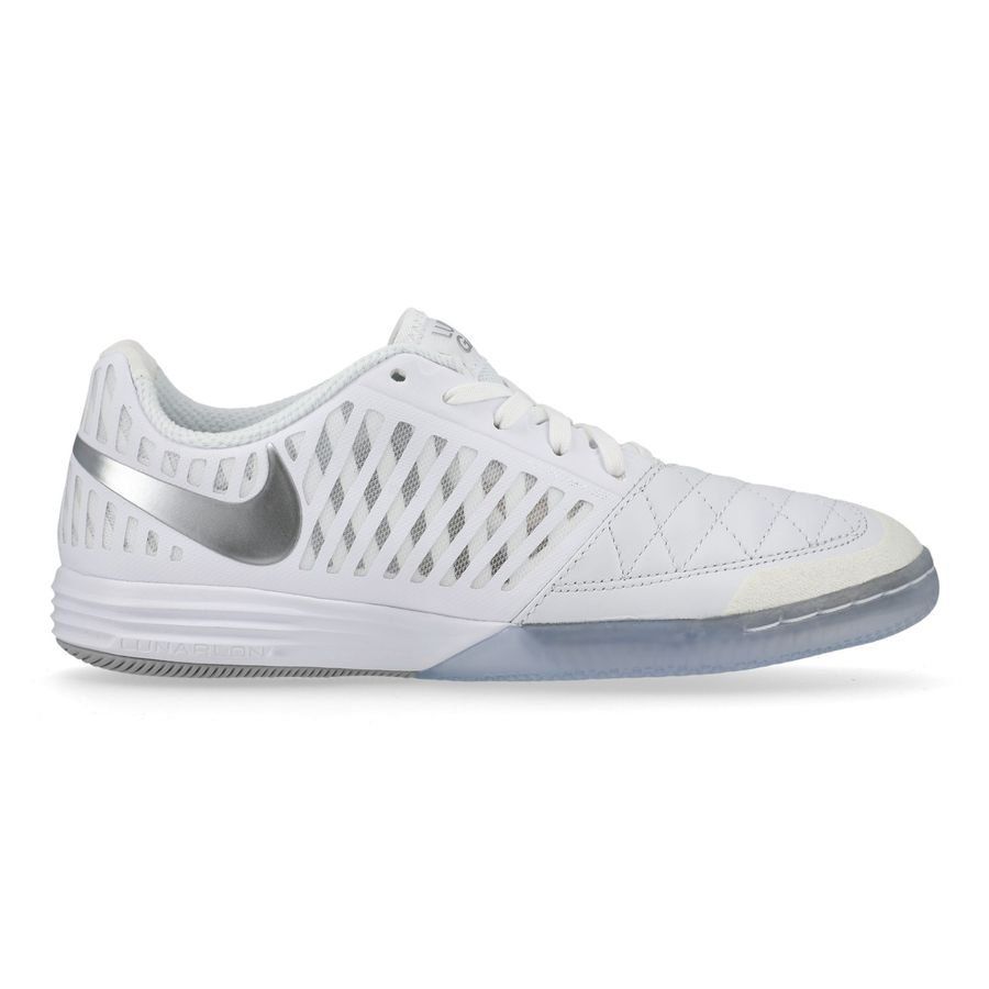 Nike Lunargato II IC Small Sided - Blanc/Chrome