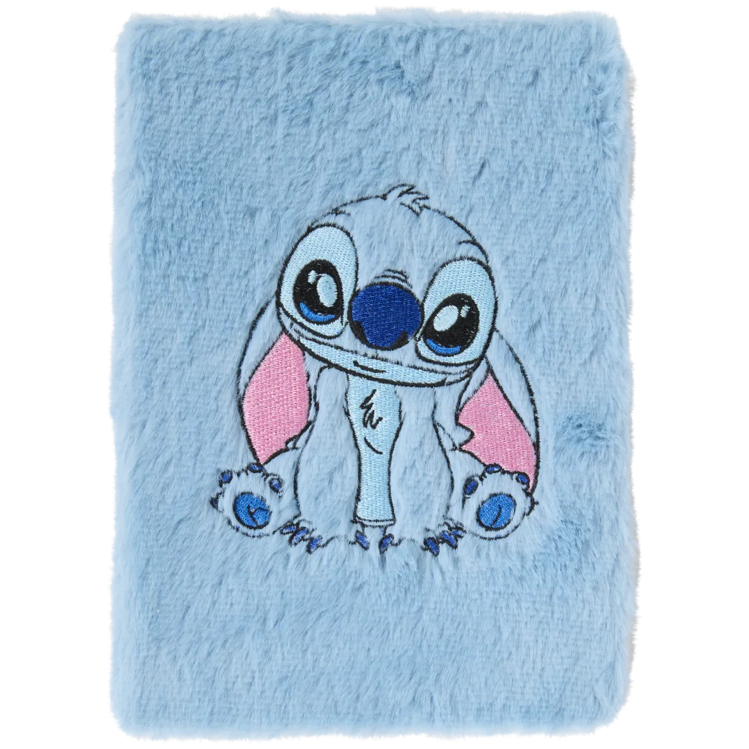 Carnet de notes en peluche Disney Stitch