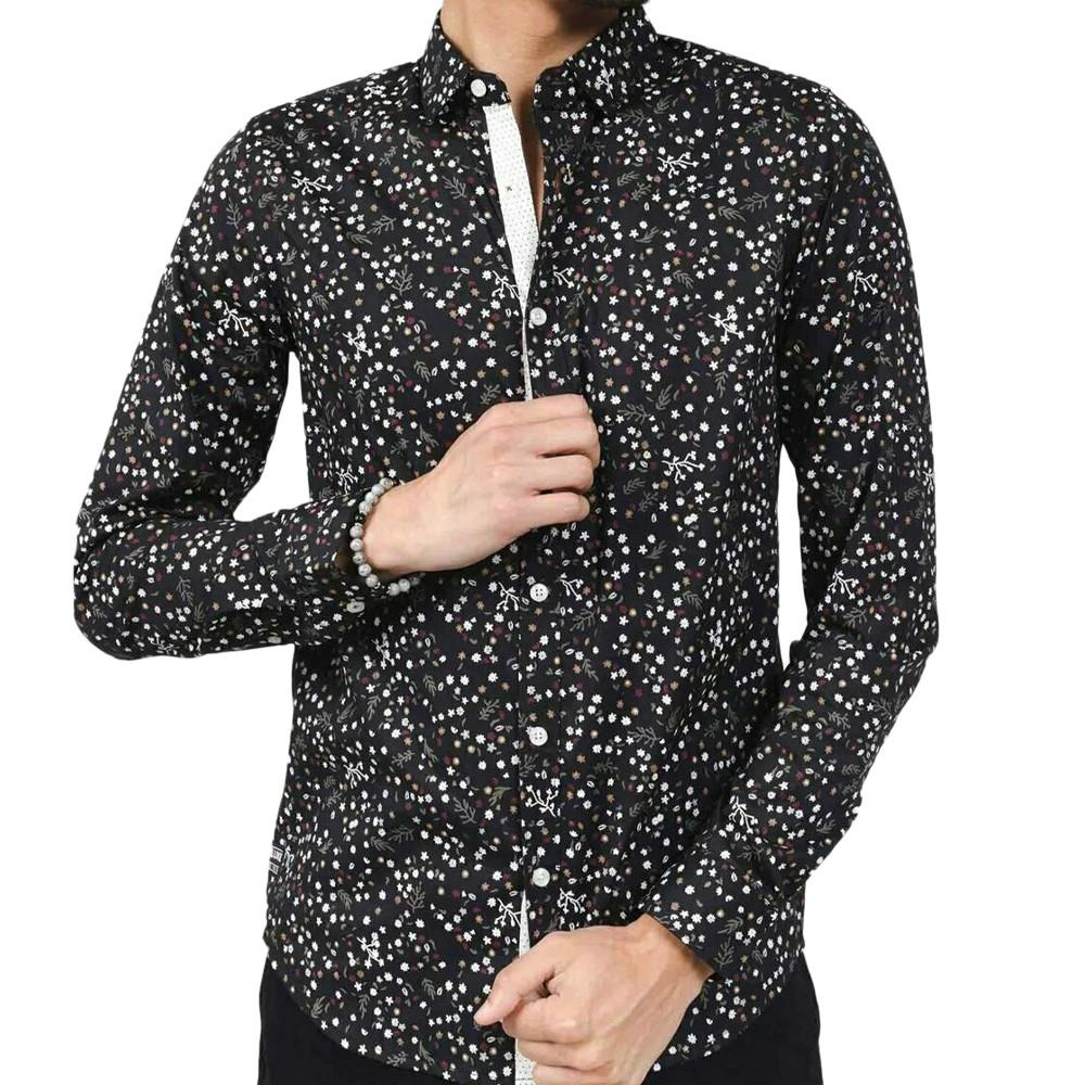 Deeluxe Chemise Noir Homme Deeluxe Colmano